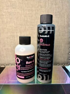 Tweak'd by Nature Dhatelo Restore Revitalizing Hair Treatment Mist + Rev-d